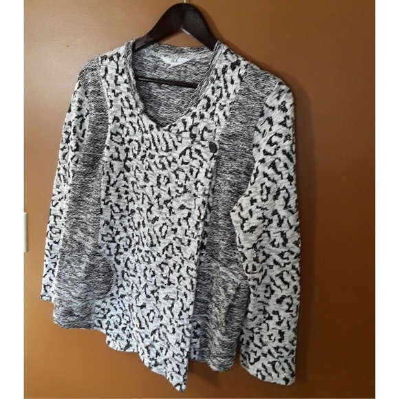 Jack by BB Dakota Sweaters - JACK Wrap sweater sz large asymmetrical